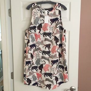 H&M jaguar printed dress